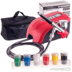 Aerograph Compressor Mini Aerographer Snake Skrue Skrue