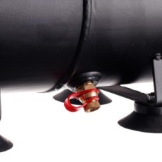 * Compresseur 666B2 + Réduction 1 / 4-1 / 8 + TEFLON + Oring