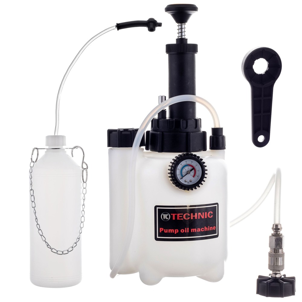 A set of venting and replacing 3L brake fluid