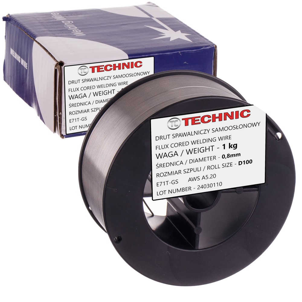 Acciaio filo. Auto-Pole 0.8-1kg E71T-GS (ZH)