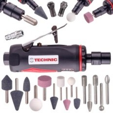 Pneumatické brusné mistrovské mistrovské dílo abrazivní kameny 15x 3 + 6mm řezačky