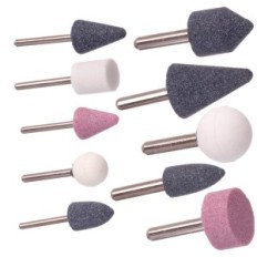 Meuleuse pneumatique Masterpiece Pierres Abrasif 15x 3 + 6mm Cutters