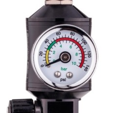 Tryckreducerande manometer dehadencentricular pistol 1/4 filter