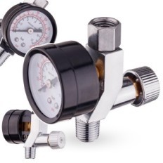 Reduktor tlaku vzduchu pro nátěr pistole 1/4 mini regulátoru fr-3b