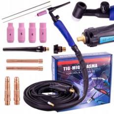 Maniglia per saldatura TIG Lift Flex 4M Valvola Flessibile Bruciatore Plug 9mm Scrivi