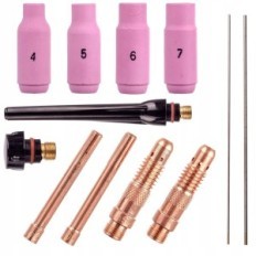 Poignée de soudage TIG SOUMISSION FLEX 4M VALVE Flexible Branchez-vous 9mm Écrire