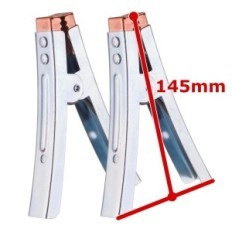 2x Set of 1000A Starter Cable Clamps Battery Clams