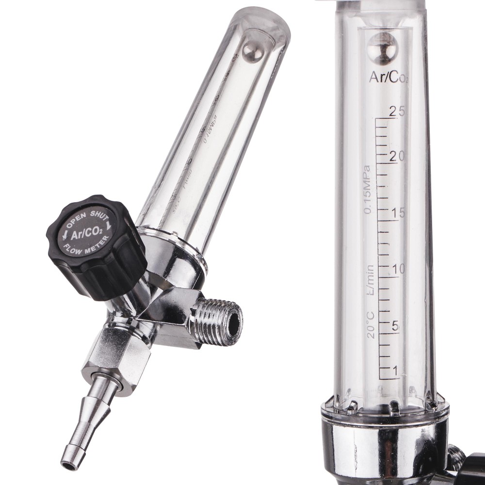 Rotameter Single für Gasreduktion Argon CO2-Mix für Aquarium