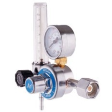 Reductor de gas con un solo argón / CO2 Rotameter MIG MAG TIG