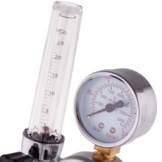Redutor de gás com único argônio / rotâmetro de CO2 MIG Mag Tig