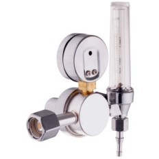 Gas reducer with single Argon / CO2 Rotameter MIG MAG TIG