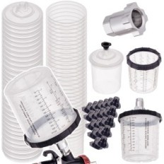 Čerpadlo Cups 50ks PPS System FPS SET 650ML 125μm nádrže adaptér