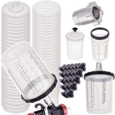 Krus 50pcs PPS FPS System Set 800ml 125 μm adaptertank