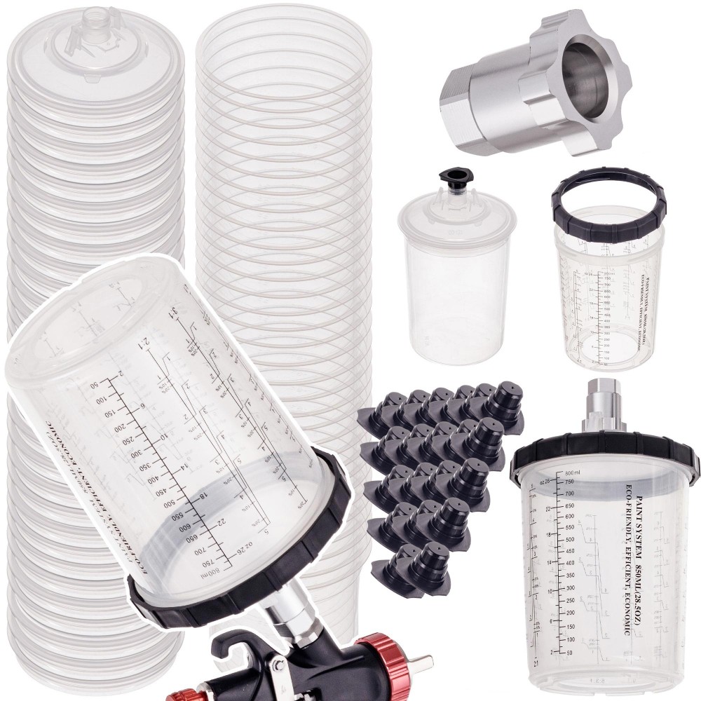 MAUGS 50PCS PPS FPS systém SET 800ML 125 μm adaptérovej nádrže