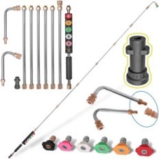 Lance télescopique modulaire 2,8 m + 6 Nar CARCHER K2-K7 Pression de pression