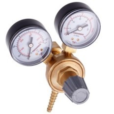 Réducteur de soudage de CO2 et argon avec une double pression pour les cylindres à gaz