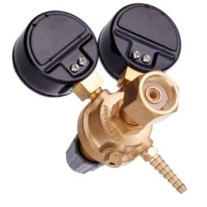 CO2 welding reducer and argon with a double pressure gauge for gas cylinders