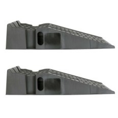 Bred bil ramper 2 stk. Styrke 8T høyde 220mm