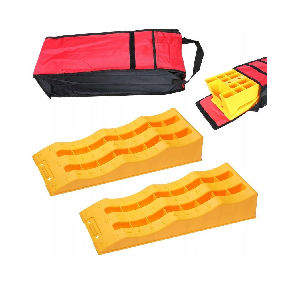 Investeringen Nivelleerprimers Set 2x Camping Trailers + Case