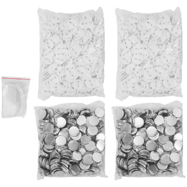 Bad Buttons Pins Pins para roupas 1000 pcs. Qua 37 mm