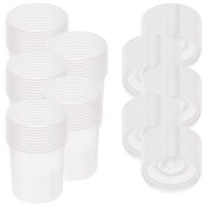 Tazza del serbatoio della pistola da picnic 650ml Set 50x Sistema PPS 50x 125μm