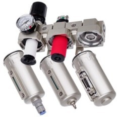 Air Preparation Station 3x Paint Filters 5um 0,3UM 0.1UM 1/2 "