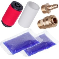 Luftaufbereitungsstation 3x-Farbfilter 5um 0,3um 0.1um 1/2 "