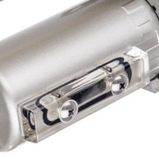 Příprava vzduchu Stanice 3x nátěrové filtry 5um 0,3um 0.1um 1/2 "