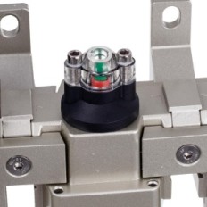 Příprava vzduchu Stanice 3x nátěrové filtry 5um 0,3um 0.1um 1/2 "