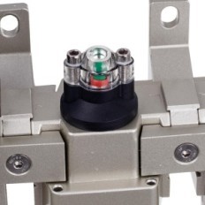 Příprava vzduchu Stanice 3x nátěrové filtry 5um 0,3um 0.1um 1/2 "