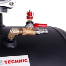 Inflador com tanque de pressão de disparo rápido para bombear rodas de pneus 20L