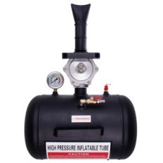 Gonfiatore con serbatoio di pressione a scatto veloce per pompaggio ruote da 20L pneumatici