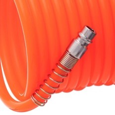 Tubo pneumatico a spirale 15M 5x8mm filo 8bar Connettore rapido per il compressore