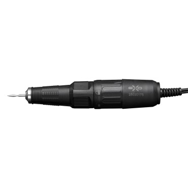 EXO Runner Up nail drill black — side view