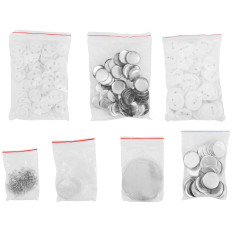 Maskin for tannhjulknapp av pinner. Et sett med 200 stykker. ONS 25/58 mm svart