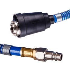 Pneumatiniai ritės automatinė žarna 10m + 1M greito movos būgno ritė