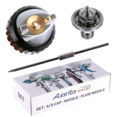 Removable Nozzle Mini Picnic Gun HVLP Lion 2 Light 0.8mm Auarita