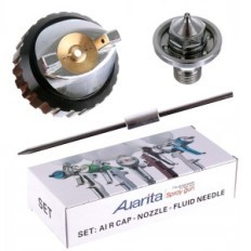 Removable Nozzle Mini Picnic Gun HVLP Lion 2 Light 0.8mm Auarita