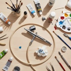 Präzisionsmodellierung Aerograph Pro mit Düse 0,3 mm doppelte Aktion