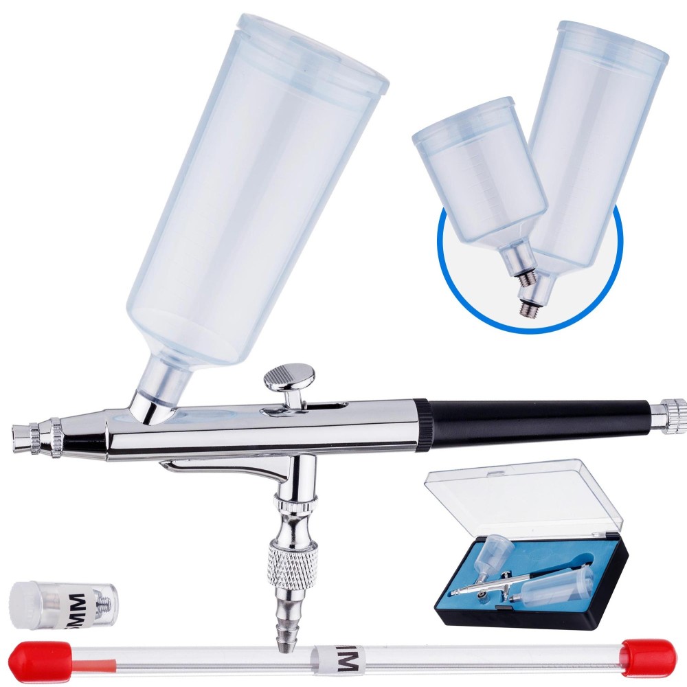 Aerograph Precision Pro Nozzle 0.3mm Double Action Two tanks