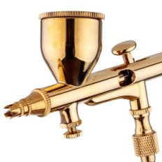 Aerograf Modelarski Precyzyjny GOLD z Dyszą 0,2mm Double Action