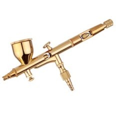 Precision Amerographer Gold med Dyse 0.2mm Double Action