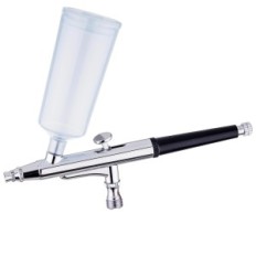 Aerograph Modellezés 3x fúvóka 0.2 0.3 0.5 mm Két tankok gyors csatlakozó