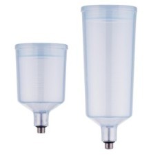 3x modeling aerograph 0,2 0.3 0.5 mm Two quick coupling tanks