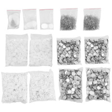 Machine for pinneling pin. A set of 2000 pieces 25/32 mm red