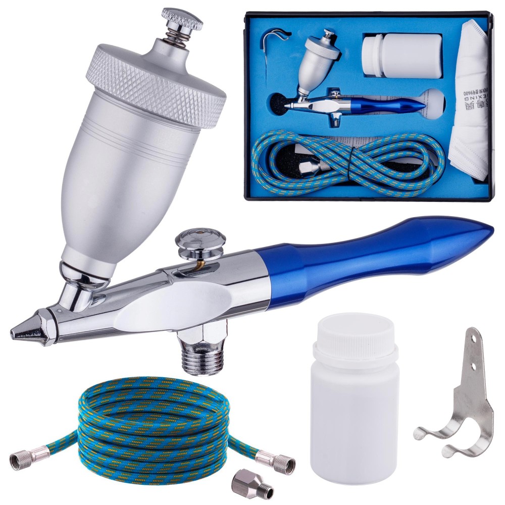 Mini pískování zbraň aerograph korundus hadice Sandwood Set