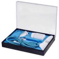 Mini sabbiatura pistola aerografa Korundus Hose Sandwood Set