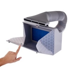 Aerographic Maling Cabin Aerograph. Rask montering bærbar maleri