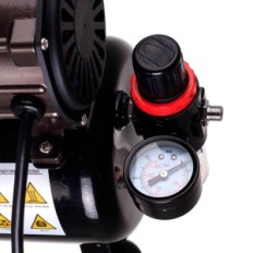 Aerografkompressor med en cylinder 3L kompressorreducerare stigt filter 23L / m