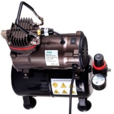 Aerografkompressor med en cylinder 3L kompressorreducerare stigt filter 23L / m